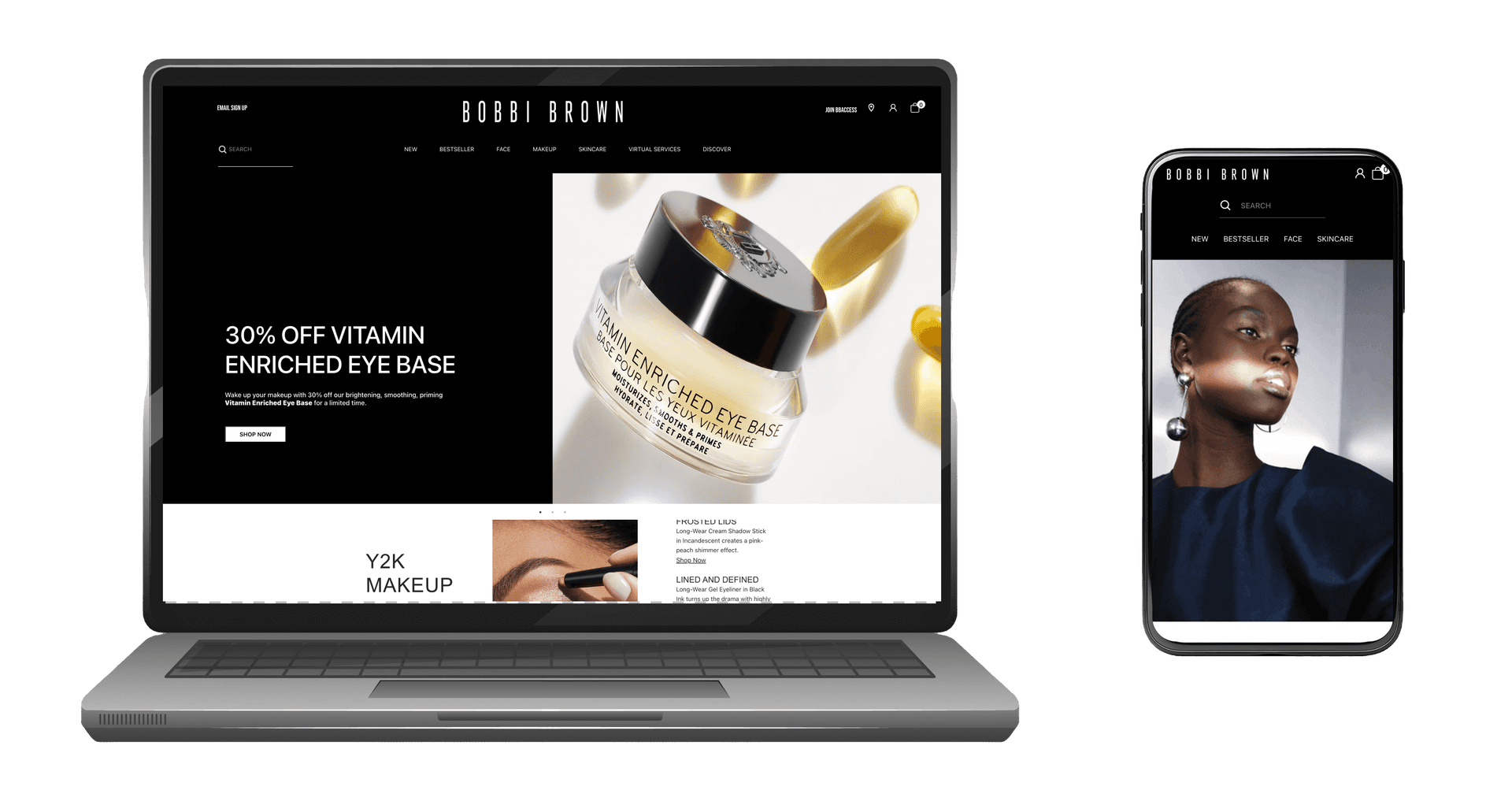 picture of laptop and mobile preview